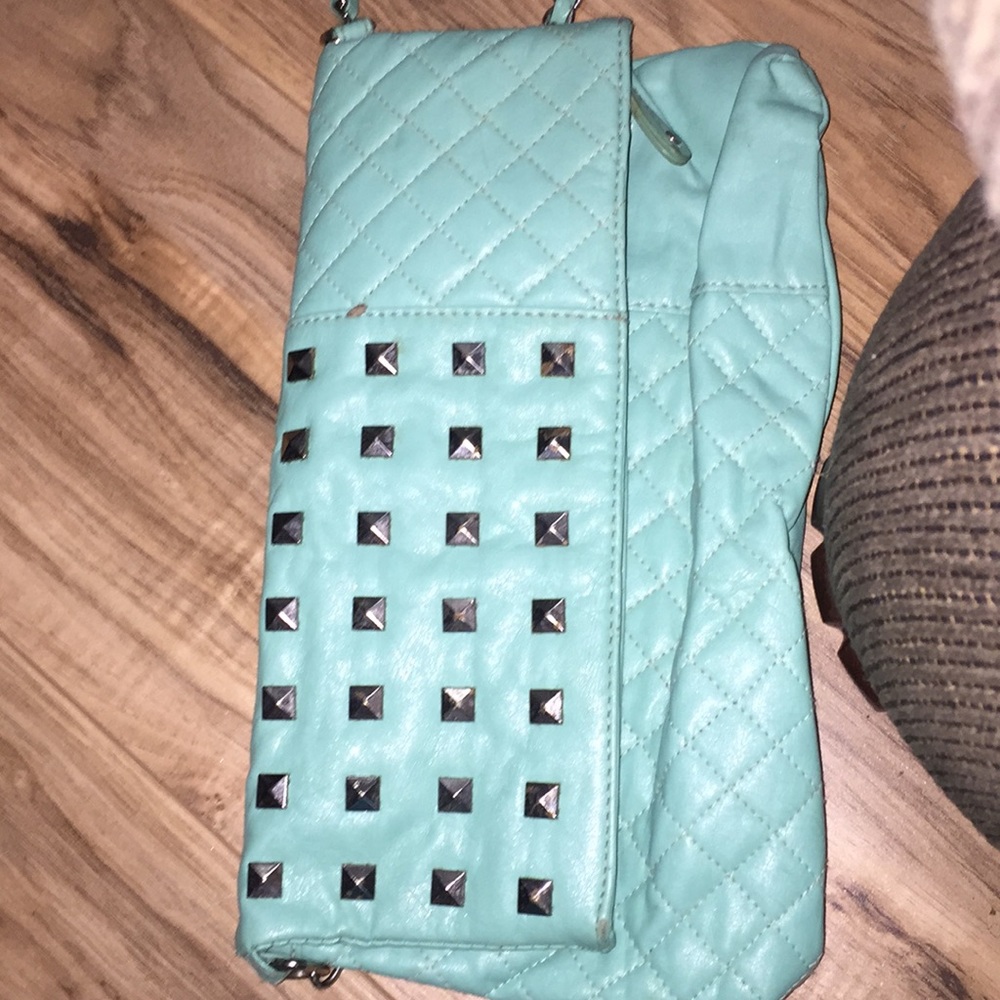 Turquoise purse